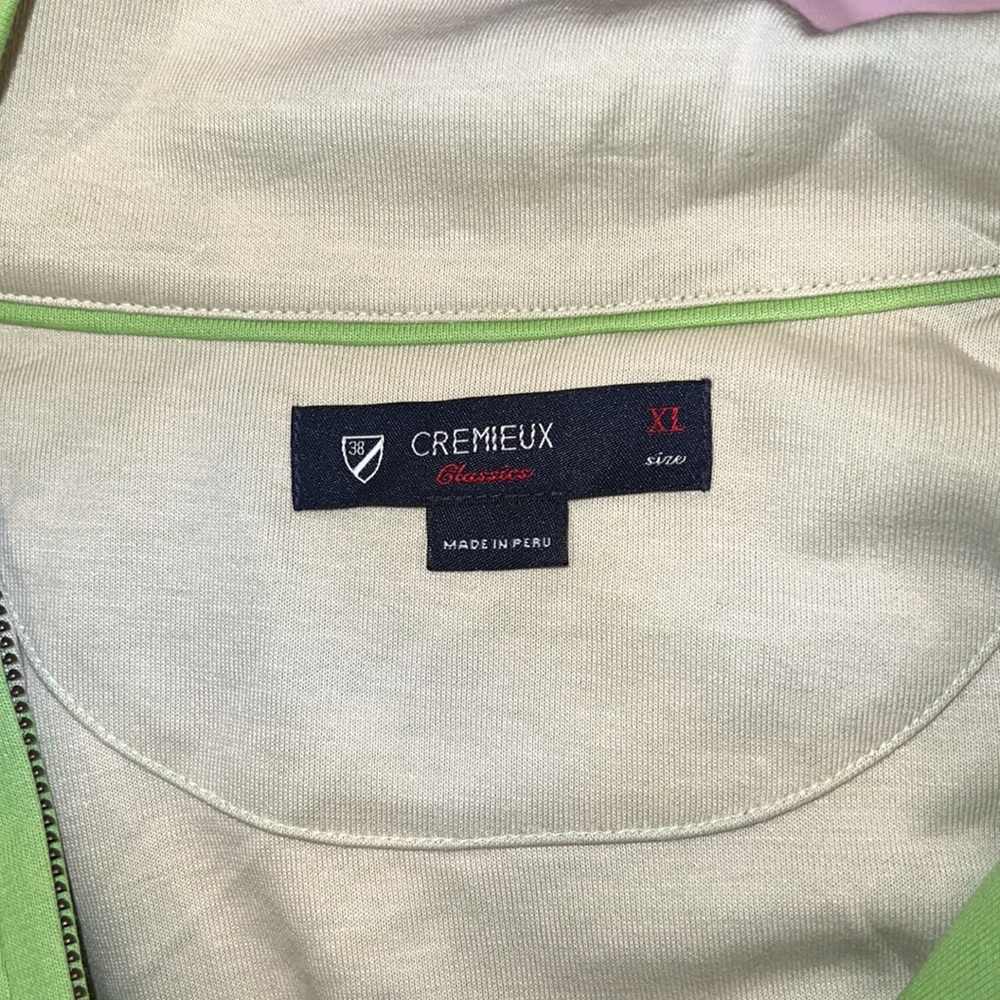 Daniel Cremieux Man’s Zip Pull Over #313 - Picture 7 of 10